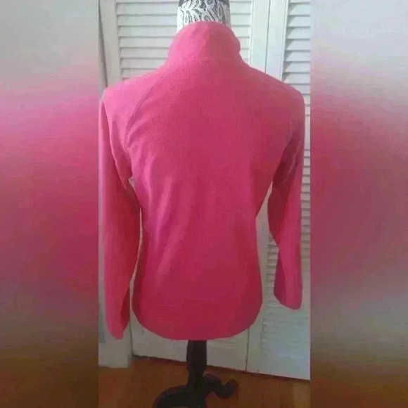 McKinley Woman's Small Hot Pink Polar fleece Super Soft Zip-Up Sweater - Picture 5 of 10
